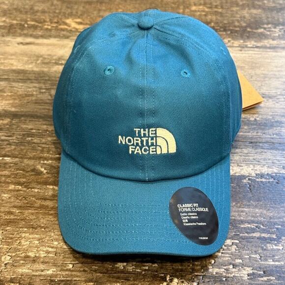 The North Face Hat Cap Banff Blue Backyard Adjustable Strap Classic Fit  NWT - Picture 1 of 10